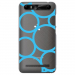 TPU0JUST5RONDSBLEUS - Coque souple pour Konrow Just5 avec impression Motifs ronds bleus