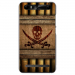 TPU0JUST5SABREPIRATE - Coque souple pour Konrow Just5 avec impression Motifs sabre et tête de mort pirate