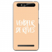 TPU0JUST5VENDREVEBEIGE - Coque souple pour Konrow Just5 avec impression Motifs vendeur de rêves beige
