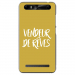 TPU0JUST5VENDREVEOR - Coque souple pour Konrow Just5 avec impression Motifs vendeur de rêves or