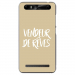 TPU0JUST5VENDREVETAUPE - Coque souple pour Konrow Just5 avec impression Motifs vendeur de rêves taupe