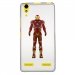 TPU0LK3IRON - Coque souple pour Lenovo K3 avec impression Motifs Iron