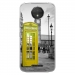 TPU0MOTOCPLUSCABINEUKJAUNE - Coque souple pour Motorola Moto C Plus avec impression Motifs cabine téléphonique UK jaune