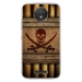 TPU0MOTOCPLUSSABREPIRATE - Coque souple pour Motorola Moto C Plus avec impression Motifs sabre et tête de mort pirate