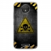 TPU0MOTOCPLUSTOXIQUE - Coque souple pour Motorola Moto C Plus avec impression Motifs panneau toxique
