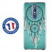 TPU0NOKIA51REVEBLEU - Coque souple pour Nokia 5-1 avec impression Motifs attrape rêve sur fond bleu