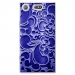 TPU0XZ1COMPARABESQUEBLEU - Coque souple pour Sony Xperia XZ1 Compact avec impression Motifs arabesque bleu