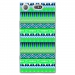 TPU0XZ1COMPAZTEQUEBLEUVER - Coque souple pour Sony Xperia XZ1 Compact avec impression Motifs aztèque bleu et vert