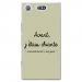 TPU0XZ1COMPCHIANTEVERT - Coque souple pour Sony Xperia XZ1 Compact avec impression Motifs Avant, j'étais chiante vert