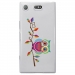 TPU0XZ1COMPCHOUETTEBRANCHE - Coque souple pour Sony Xperia XZ1 Compact avec impression Motifs chouette sur une branche