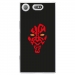 TPU0XZ1COMPDARKROUGE - Coque souple pour Sony Xperia XZ1 Compact avec impression Motifs Dark rouge