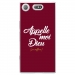 TPU0XZ1COMPDIEUBORDEAU - Coque souple pour Sony Xperia XZ1 Compact avec impression Motifs Appelle moi Dieu bordeau