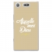 TPU0XZ1COMPDIEUTAUPE - Coque souple pour Sony Xperia XZ1 Compact avec impression Motifs Appelle moi Dieu taupe