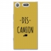 TPU0XZ1COMPDISCAMIONOR - Coque souple pour Sony Xperia XZ1 Compact avec impression Motifs Dis Camion or
