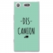 TPU0XZ1COMPDISCAMIONTURQUOI - Coque souple pour Sony Xperia XZ1 Compact avec impression Motifs Dis Camion turquoise