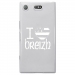 TPU0XZ1COMPDRAPBREIZH - Coque souple pour Sony Xperia XZ1 Compact avec impression Motifs drapeau Breton I Love Breizh