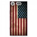 TPU0XZ1COMPDRAPUSAVINTAGE - Coque souple pour Sony Xperia XZ1 Compact avec impression Motifs drapeau USA vintage