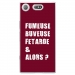 TPU0XZ1COMPFUMEUSEBORDEAU - Coque souple pour Sony Xperia XZ1 Compact avec impression Motifs fumeuse et alors bordeau