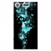 TPU0XZ1COMPPAPILLONSBLEUS - Coque souple pour Sony Xperia XZ1 Compact avec impression Motifs papillons bleus