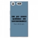 TPU0XZ1COMPPERFECTIONBLEU - Coque souple pour Sony Xperia XZ1 Compact avec impression Motifs frôler la perfection bleu