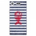 TPU0XZ1COMPPOISSON - Coque souple pour Sony Xperia XZ1 Compact avec impression Motifs squelette poisson