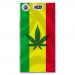 TPU0XZ1COMPRASTA - Coque souple pour Sony Xperia XZ1 Compact avec impression Motifs rasta