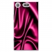 TPU0XZ1COMPSOIEROSE - Coque souple pour Sony Xperia XZ1 Compact avec impression Motifs soie drapée rose