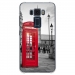 TPU0ZE520KLCABINEUK - Coque souple pour Asus Zenfone 3 ZE520KL avec impression Motifs cabine téléphonique UK rouge