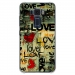 TPU0ZE520KLLOVEVINTAGE - Coque souple pour Asus Zenfone 3 ZE520KL avec impression Motifs Love Vintage