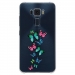TPU0ZE520KLPAPILLONS - Coque souple pour Asus Zenfone 3 ZE520KL avec impression Motifs papillons colorés