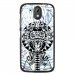 TPU1DES526MAORI - Coque souple pour HTC Desire 526 avec impression Motifs maori