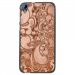 TPU1DES626ARABESQUEBRONZE - Coque souple pour HTC Desire 626 avec impression Motifs arabesque bronze