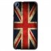 TPU1DES626DRAPUKVINTAGE - Coque souple pour HTC Desire 626 avec impression Motifs drapeau UK vintage