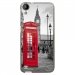 TPU1DES630CABINEUK - Coque souple pour HTC Desire 630 avec impression Motifs cabine téléphonique UK rouge