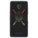 TPU1FOVADARKVA - Coque souple pour Orange Fova avec impression Motifs Dark et sabres lasers