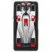 TPU1FOVAFORMULE1 - Coque souple pour Orange Fova avec impression Motifs Formule 1