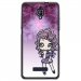 TPU1FOVAMANGAVIOLETTA - Coque souple pour Orange Fova avec impression Motifs manga fille violetta