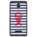 TPU1FOVAPOISSON - Coque souple pour Orange Fova avec impression Motifs squelette poisson