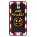 TPU1LENOVOBSPEEDCONTROL - Coque souple pour Lenovo B avec impression Motifs panneau de contrôle de vitesse