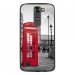 TPU1LGK7CABINEUK - Coque souple pour LG K7 avec impression Motifs cabine téléphonique UK rouge