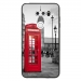 TPU1LGV30CABINEUK - Coque souple pour LG V30 avec impression Motifs cabine téléphonique UK rouge