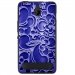 TPU1LUMIA550ARABESQUEBLEU - Coque souple pour Microsoft Lumia 550 avec impression Motifs arabesque bleu