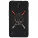 TPU1LUMIA550DARKVA - Coque souple pour Microsoft Lumia 550 avec impression Motifs Dark et sabres lasers