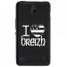 TPU1LUMIA550DRAPBREIZH - Coque souple pour Microsoft Lumia 550 avec impression Motifs drapeau Breton I Love Breizh