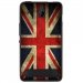 TPU1LUMIA550DRAPUKVINTAGE - Coque souple pour Microsoft Lumia 550 avec impression Motifs drapeau UK vintage