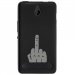 TPU1LUMIA550MAINDOIGT - Coque souple pour Microsoft Lumia 550 avec impression Motifs doigt d'honneur