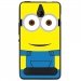 TPU1LUMIA550MINYEUXSOURIRE - Coque souple pour Microsoft Lumia 550 avec impression Motifs mignon personnage