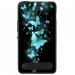 TPU1LUMIA550PAPILLONSBLEUS - Coque souple pour Microsoft Lumia 550 avec impression Motifs papillons bleus