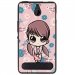 TPU1LUMIA550PETITEFILLE - Coque souple pour Microsoft Lumia 550 avec impression Motifs petite fille manga