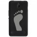 TPU1LUMIA550PIED - Coque souple pour Microsoft Lumia 550 avec impression Motifs empreinte de pied